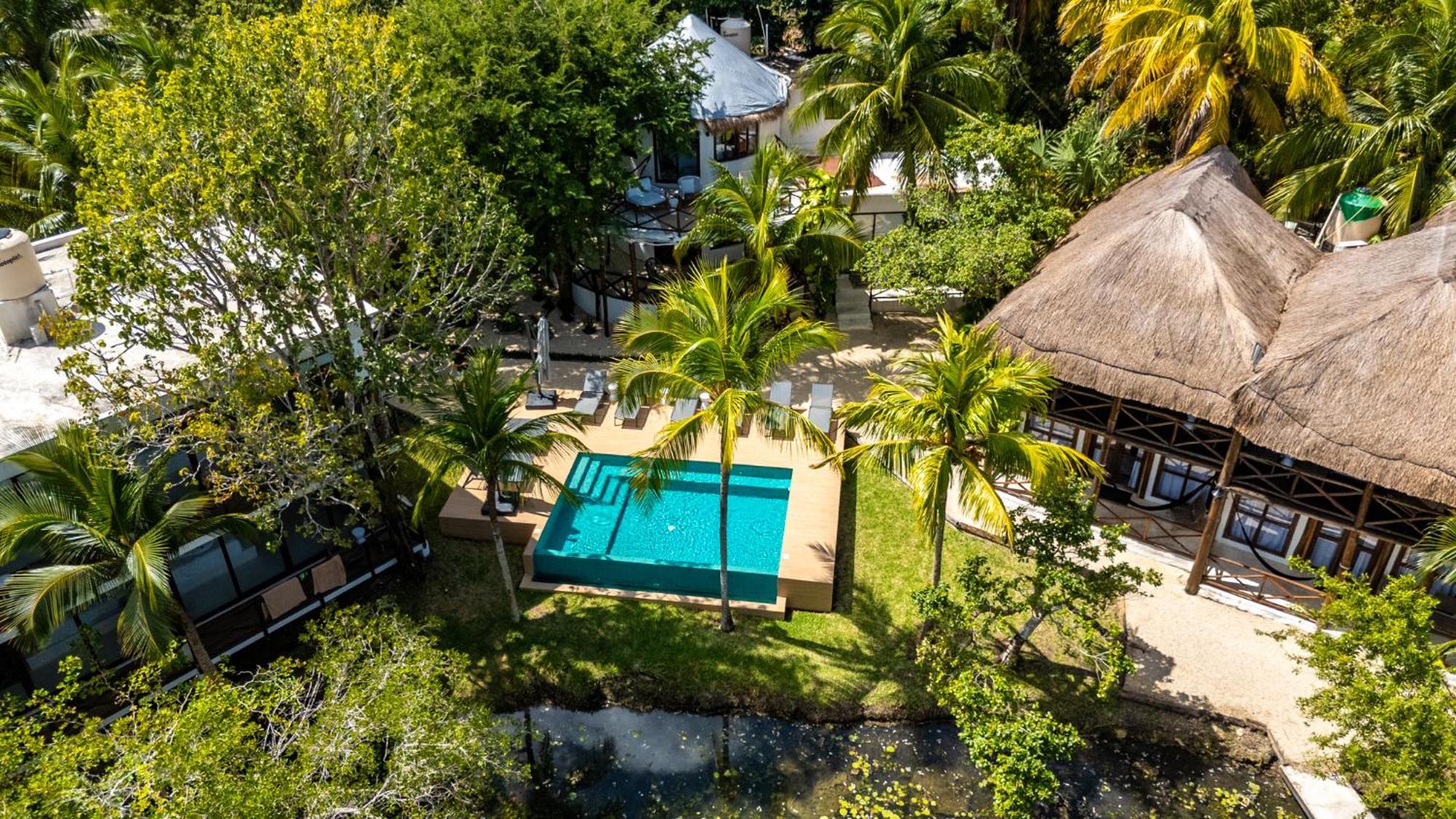 Azulea Bacalar Hotel & Spa - Lagoon Front (Adults Only) מראה חיצוני תמונה