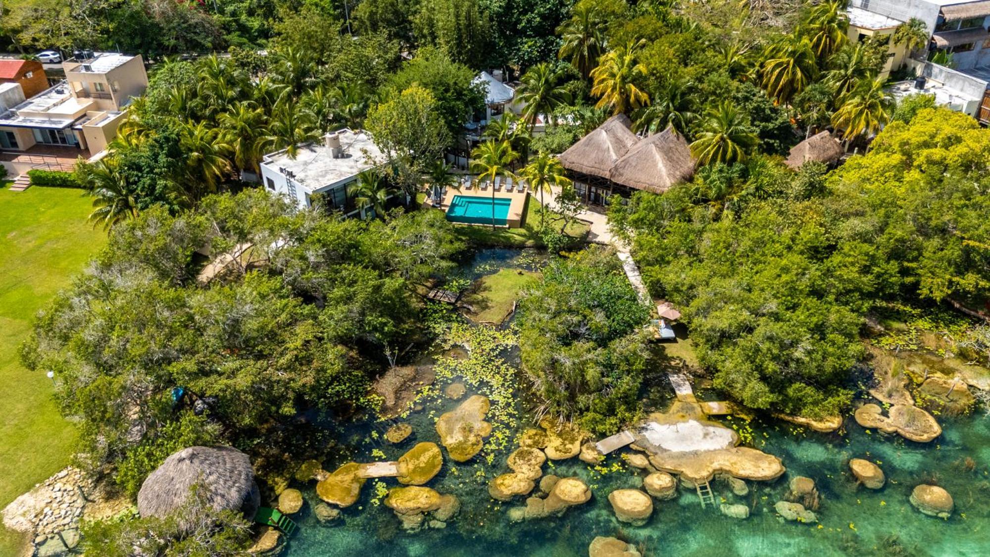 Azulea Bacalar Hotel & Spa - Lagoon Front (Adults Only) מראה חיצוני תמונה